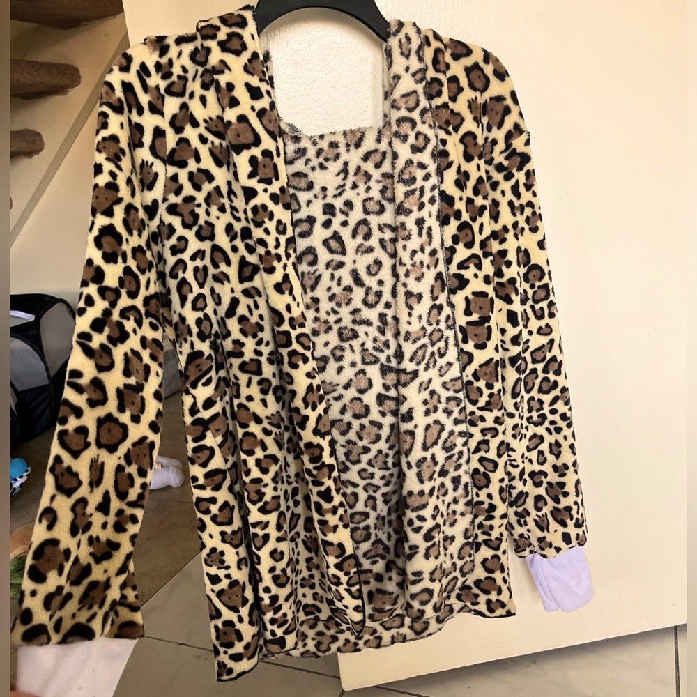 Cheetah print jacket